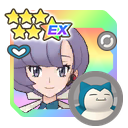 Anabel and Snorlax