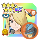 Cynthia and Lucario