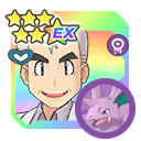 Professor Oak and Nidorino